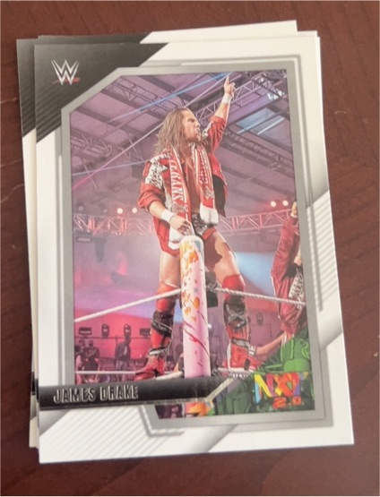 2022 Panini WWE NXT #57 James Drake — front