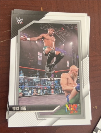 2022 Panini WWE NXT 2.0 #61 Wes Lee — front