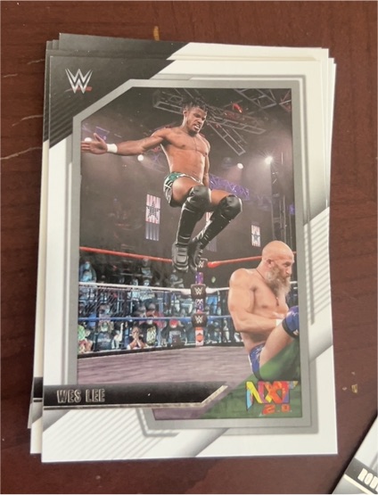 2022 Panini WWE NXT 2.0 #61 Wes Lee — front