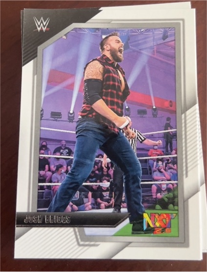 2022 Panini WWE NXT #87 Josh Briggs — front