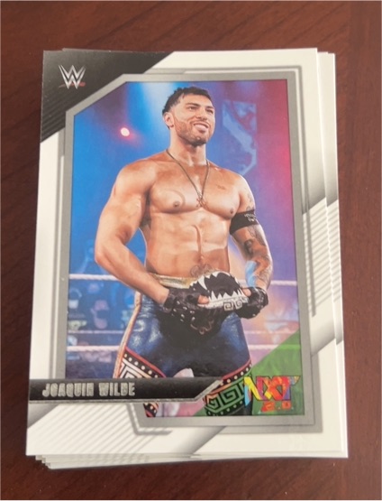 2022 Panini WWE NXT 2.0 #67 Joaquin Wilde — front