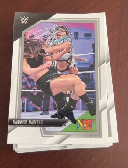 2022 Panini NXT 2.0 WWE #14 Kayden Carter — front
