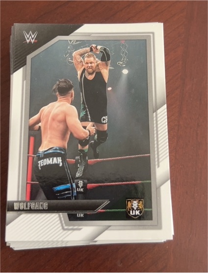 2022 Panini WWE NXT 2.0 #12 Wolfgang — front