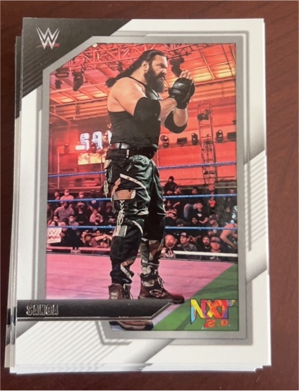 2022 Panini WWE NXT 2.0 #1 Sanga — front
