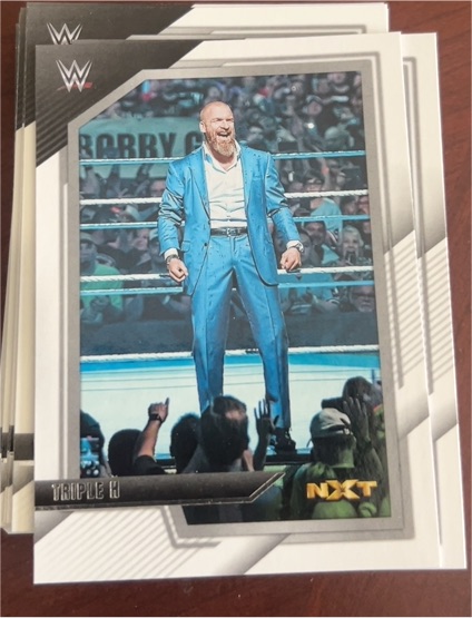 2022 Panini WWE NXT #100 Triple H — front