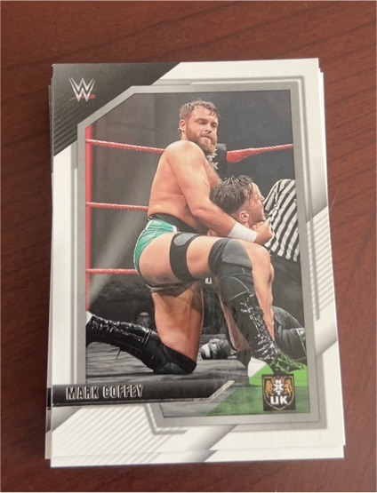 2022 Panini WWE NXT #20 Mark Coffey — front