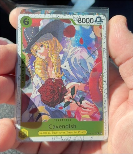One Piece Card Game OP10-105 Cavendish — front