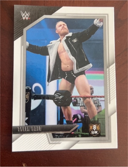 2022 Panini WWE NXT UK #2 Tyler Bate — front