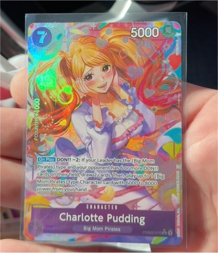 One Piece Card Game PRB02-010 Charlotte Pudding Alternate Art — front