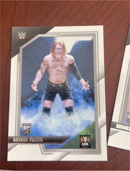 2022 Panini NXT 2.0 WWE #21 Nathan Frazer Rookie Card — front