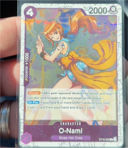 One Piece TCG ST18-002 O-Nami — front