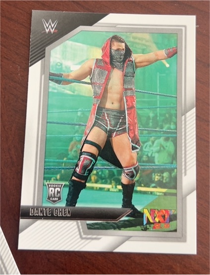2022 Panini WWE NXT #75 Dante Chen — front