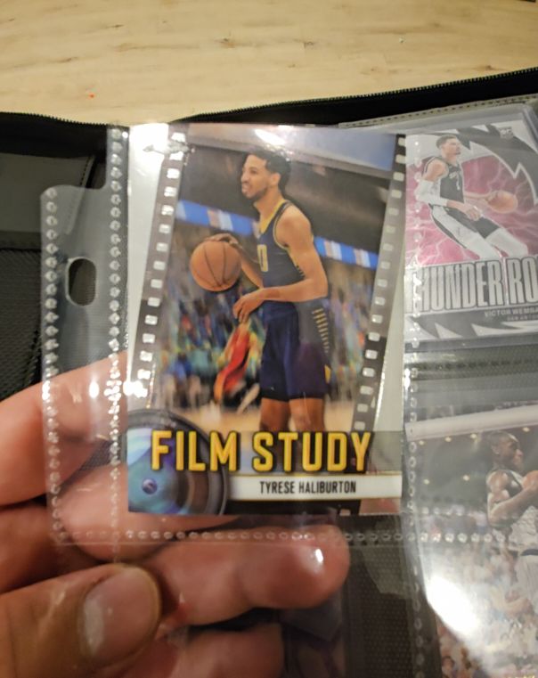 2024-25 Topps Chrome #FS-13 Tyrese Haliburton Film Study — front