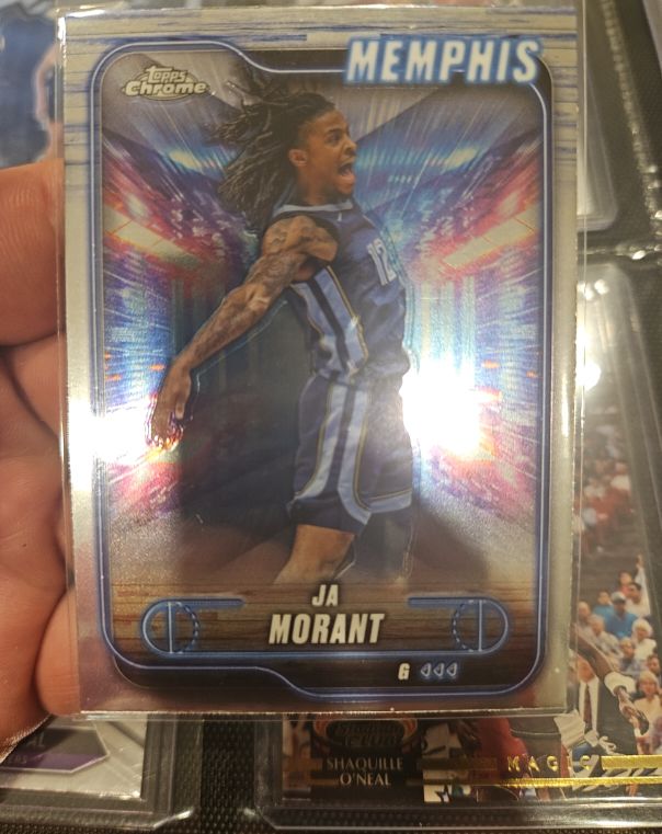 2024-25 Topps Chrome #188 Ja Morant — front