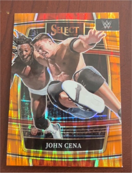 2022 Panini Select WWE #71 John Cena — front