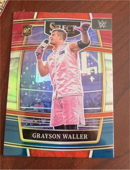 2022 Panini Select WWE NXT 2.0 Concourse Level #78 Grayson Waller Rookie RC — front