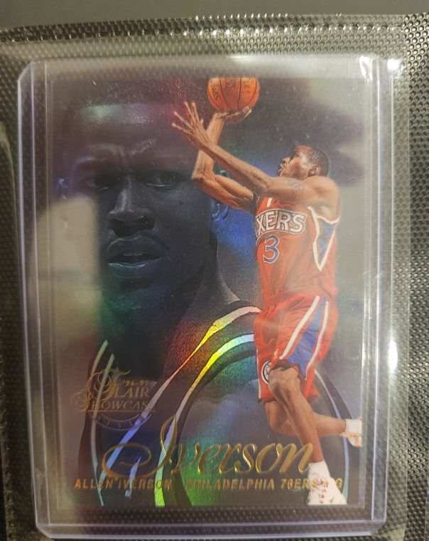 1996-97 Flair Showcase #3 Allen Iverson — front
