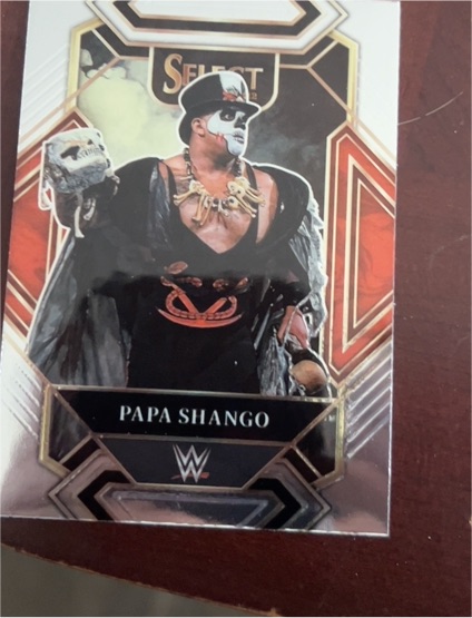 2023 Panini Select WWE #? Papa Shango — front
