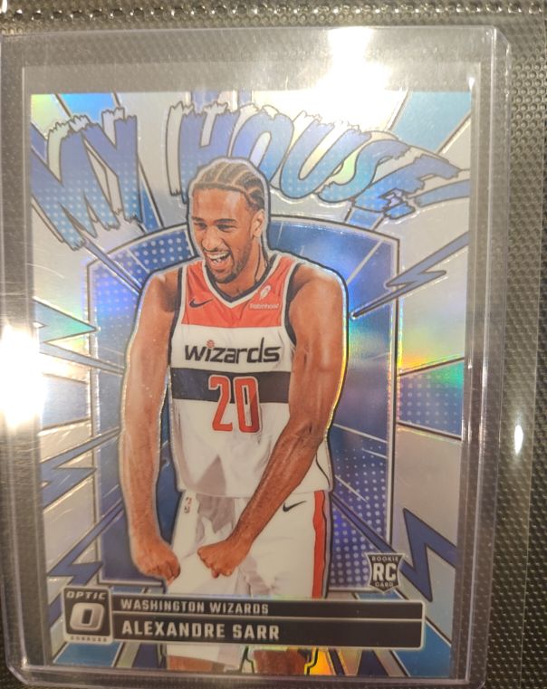 2024-25 Panini Donruss Optic #9 Alexandre Sarr My House — front