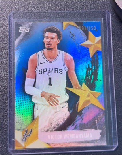 2025-26 Topps Stars of the NBA #SA-11 Victor Wembanyama — front