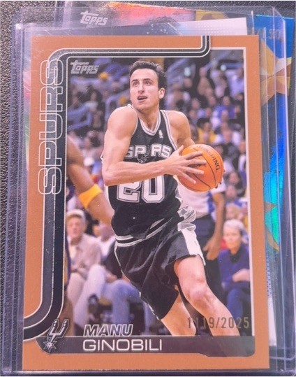 2025-26 Topps #262 Manu Ginobili — front