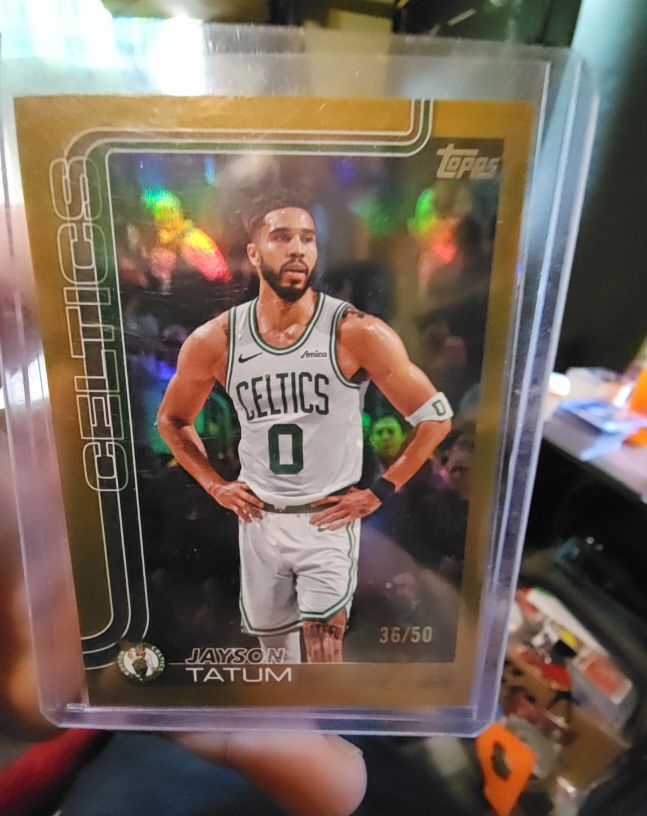 2025-26 Topps #1 Jayson Tatum — front