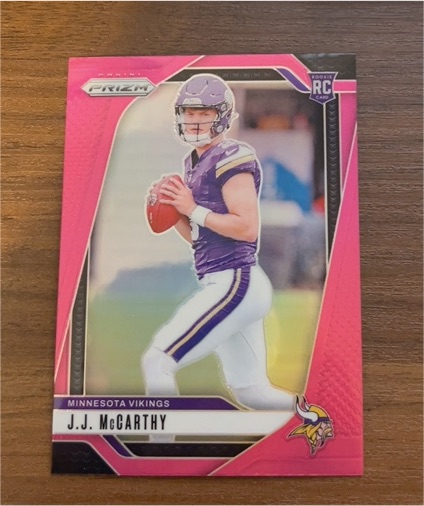2024 Panini Prizm #400 J.J. McCarthy — front