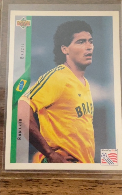 1994 Upper Deck World Cup #59 Romario Brazil — front