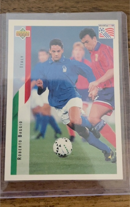 1994 Upper Deck World Cup #153 Roberto Baggio — front