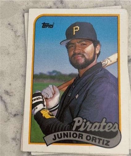 1989 Topps #769 Junior Ortiz — front