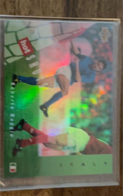 1994 Upper Deck World Cup Italy Hot Shots Stefan Schwarz #HS3 — front