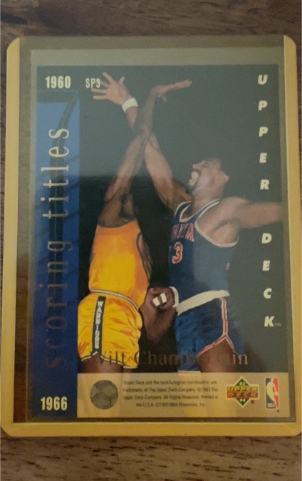 1996 Upper Deck SP3 Scoring Titles — front