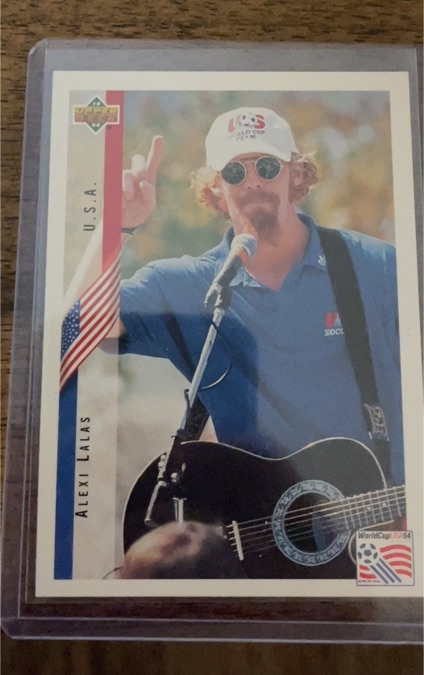 1994 Upper Deck World Cup #6 Alexi Lalas — front