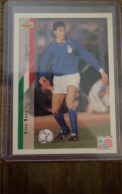 1994 Upper Deck World Cup USA 94 Dino Baggio #154 — front