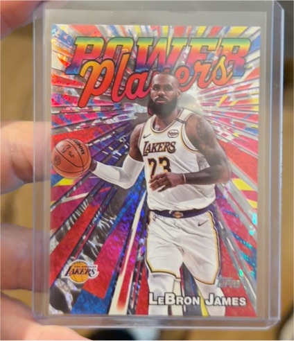 2025-26 Topps Basketball #PP-7 LeBron James Power Players — front