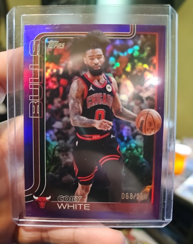 2025-26 Topps Basketball #34 Coby White — front