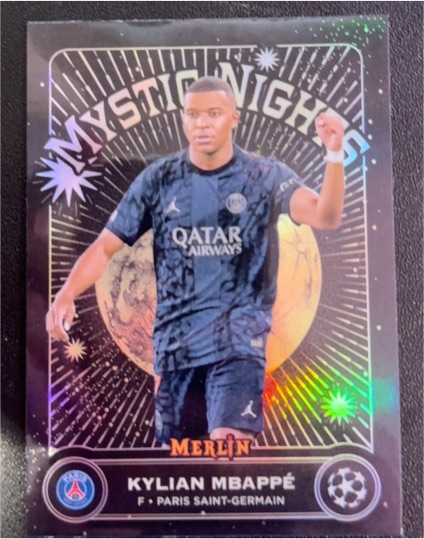 2024 Topps Merlin Mystic Nights #MN-2 Kylian Mbappé — front