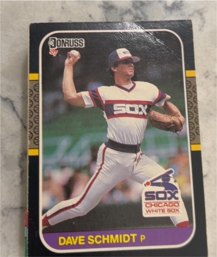 1987 Donruss #182 Dave Schmidt — front