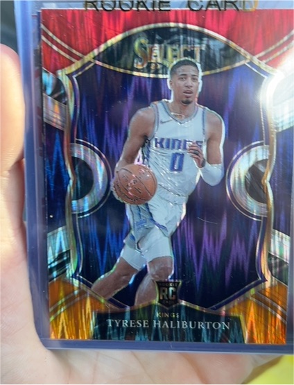 2020-21 Panini Select #72 Tyrese Haliburton — front