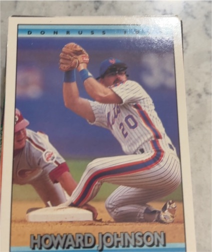 1992 Donruss #341 Howard Johnson — front