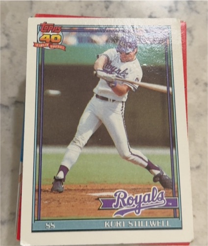 1991 Topps #478 Kurt Stillwell — front