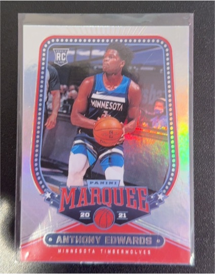 2020-21 Panini Chronicles Marquee #254 Anthony Edwards — front