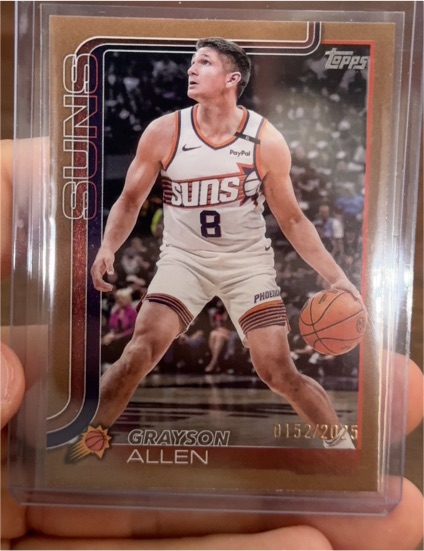 2025-26 Topps #161 Grayson Allen — front