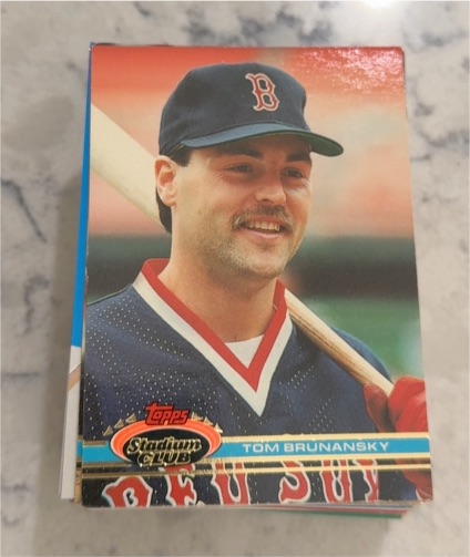1991 Topps Stadium Club #297 Tom Brunansky — front