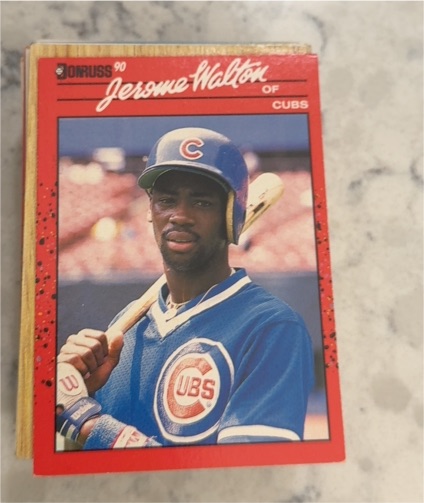 1990 Donruss #285 Jerome Walton — front