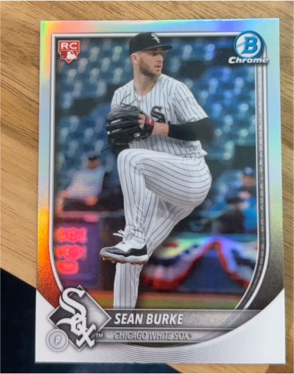 2025 Bowman Chrome #73 Sean Burke — front