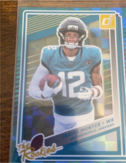 2025 Panini Donruss The Rookies #3 Travis Hunter — front