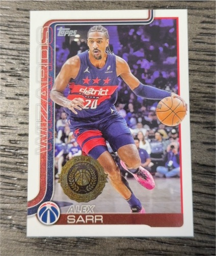 2025-26 Topps #96 Alex Sarr — front