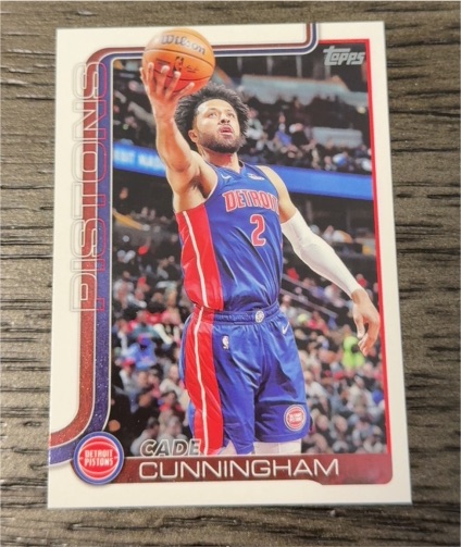 2025-26 Topps #40 Cade Cunningham — front