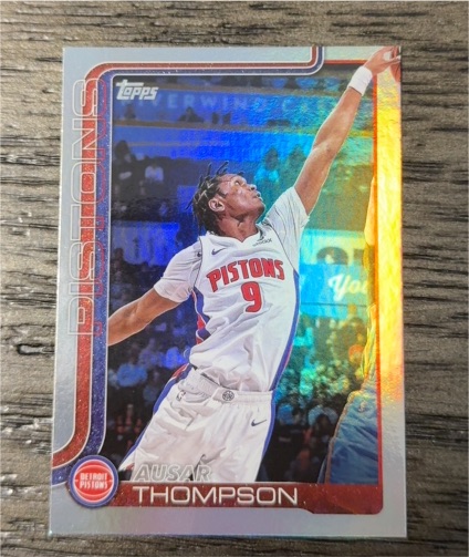 2025-26 Topps Basketball #44 Ausar Thompson — front